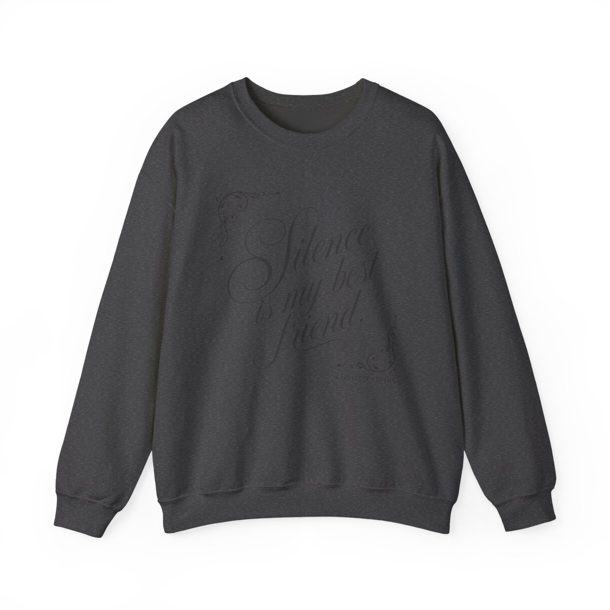 Wednesday "Silence is my best friend." Crewneck