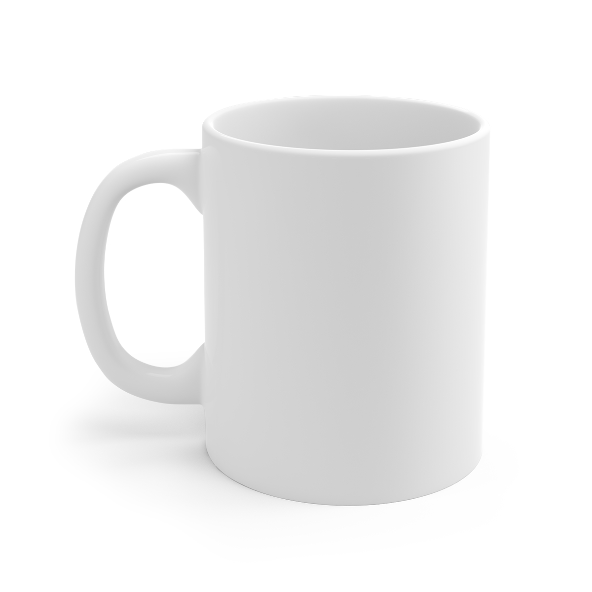 Wednesday "Silence is my best friend." White Mug - alternate angle 2, merchandise