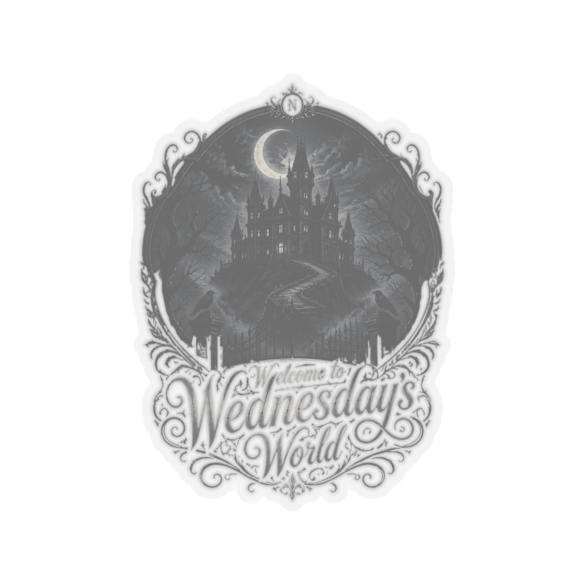Wednesday "Welcome to Wednesday" Sticker